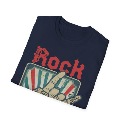 Rock On Unisex T-Shirt - Music Lover Gift, Concert Wear, Casual Style, Graphic Tee, Rock n Roll Apparel