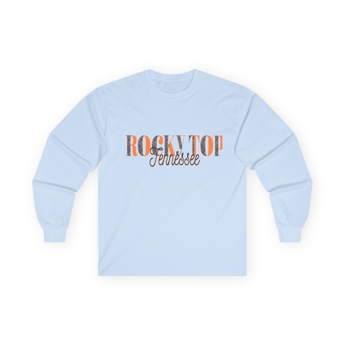 Rocky Top Tennessee Long Sleeve Tee — Vintage Script State Pride