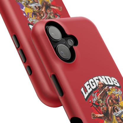 Legends Basketball Graphic Phone Case — Impact-Resistant iPhone Cover