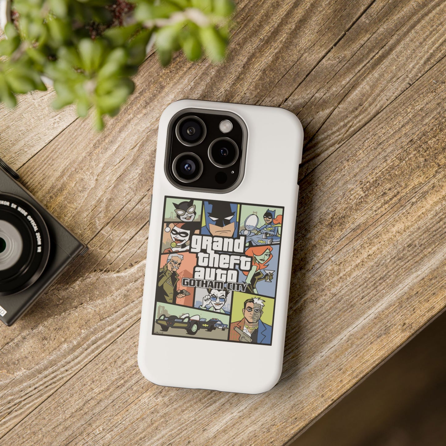 Grand Theft Auto Magnetic Tough Case, Gaming Phone Case, GTA Art Phone Cover, Gifts for Gamers, Cool Cell Phone Case