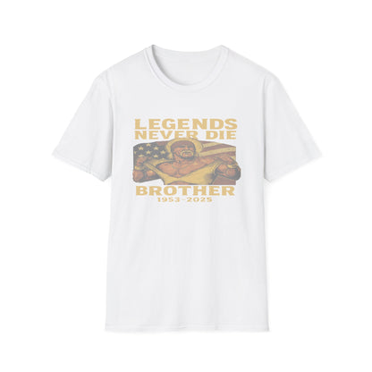 Legends Never Die Brother Memorial T-Shirt – Vintage Tribute Tee (1952–2023)