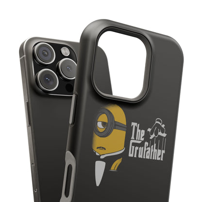 Magnetic Tough Cases: The Gruffather Phone Cover, Gift for Minions Fans, Unique Cell Phone Case, Durable Protective Case, Fun Cartoon Design