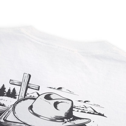 Unisex Pocket T-Shirt with Inspirational Quote - Perfect for Everyday Wear, Gift for Friends and Family, Spiritual Vibes, Summer Outing