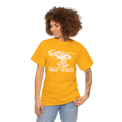 Galaxy Humor Unisex Heavy Cotton Tee - Fun for Sci-Fi Fans, Casual Wear, Gift for Birthdays, Geek Culture