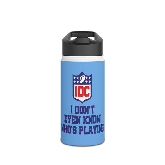 NFL Stainless Steel Water Bottle - Funny Sports Fan Gift, Hydration Flask for Game Days, Sports Events, Birthday Present, Home & Outdoors