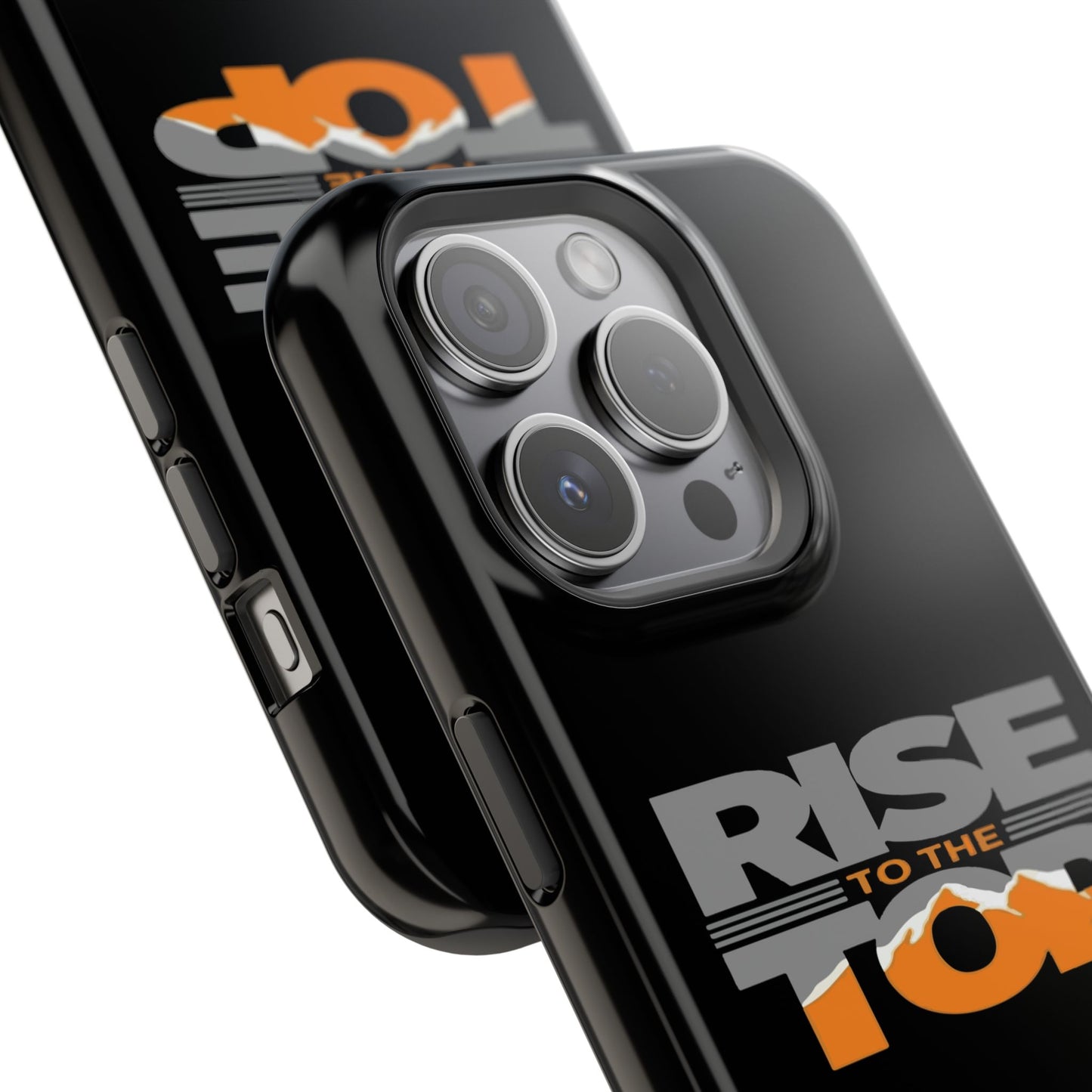 Impact-Resistant Phone Case - Rise to the Top, Durable Phone Cover, Gift for Motivational Quotes Lovers, Trendy Tech Accessories