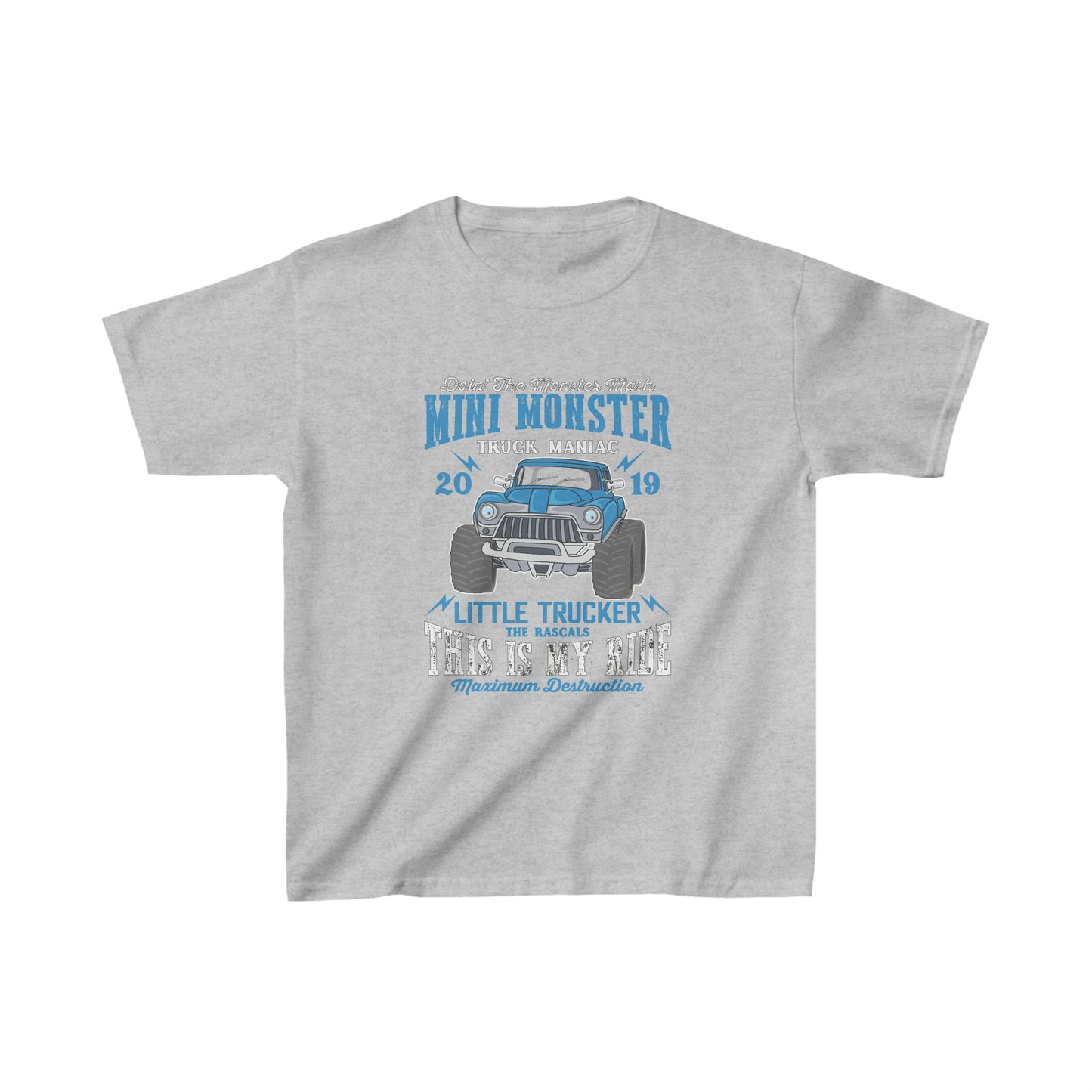 Mini Monster Truck Kids Heavy Cotton™ Tee