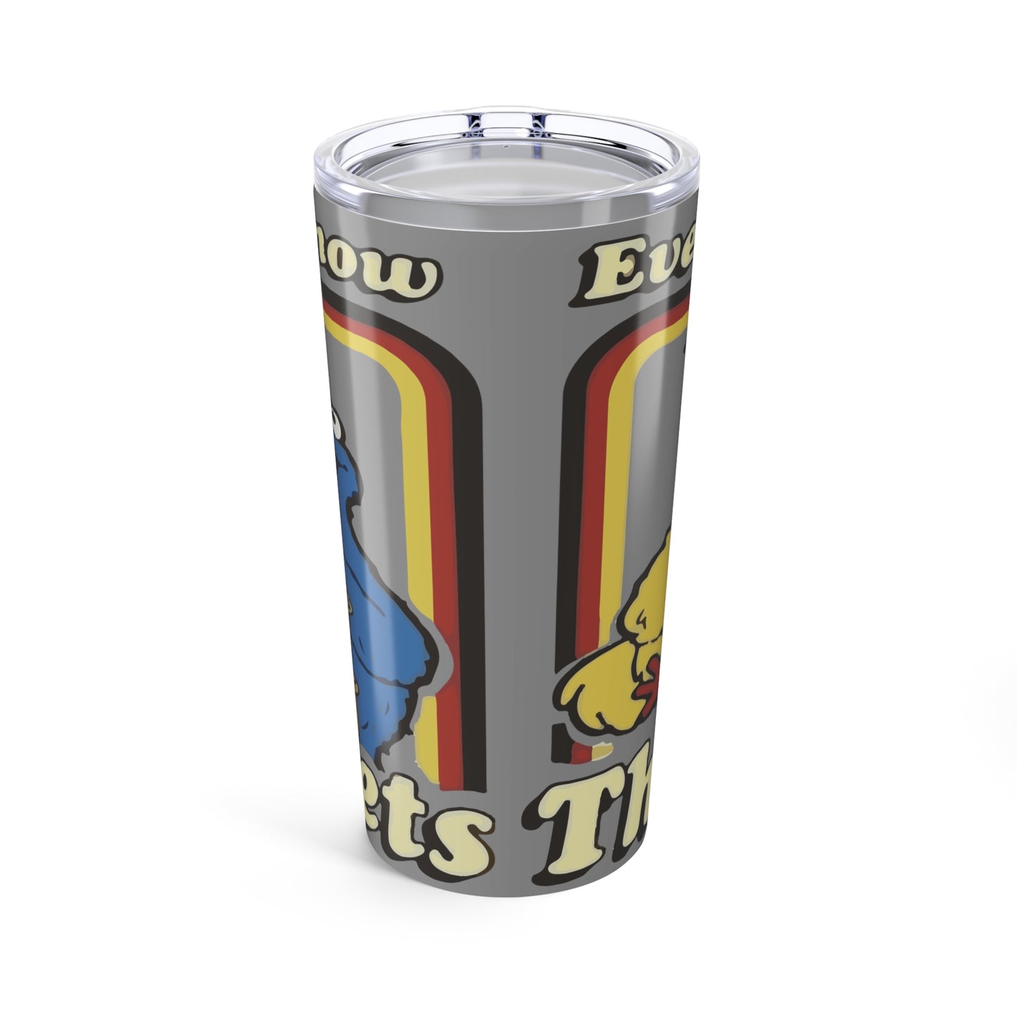Tumbler — Retro Sesame Street Characters 20oz Insulated Travel Cup