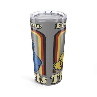 Tumbler — Retro Sesame Street Characters 20oz Insulated Travel Cup