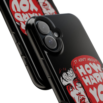 Impact-Resistant Phone Case, Rugged Smartphone Cover, Tough Phone Protection, Inspirational Gift, Motivational Tech Accessory