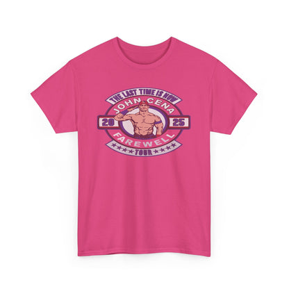 Wrestling Tribute Tee, John Cena Farewell Shirt, Unisex Graphic Tee, Fan Merchandise, Gift for Sports Lovers
