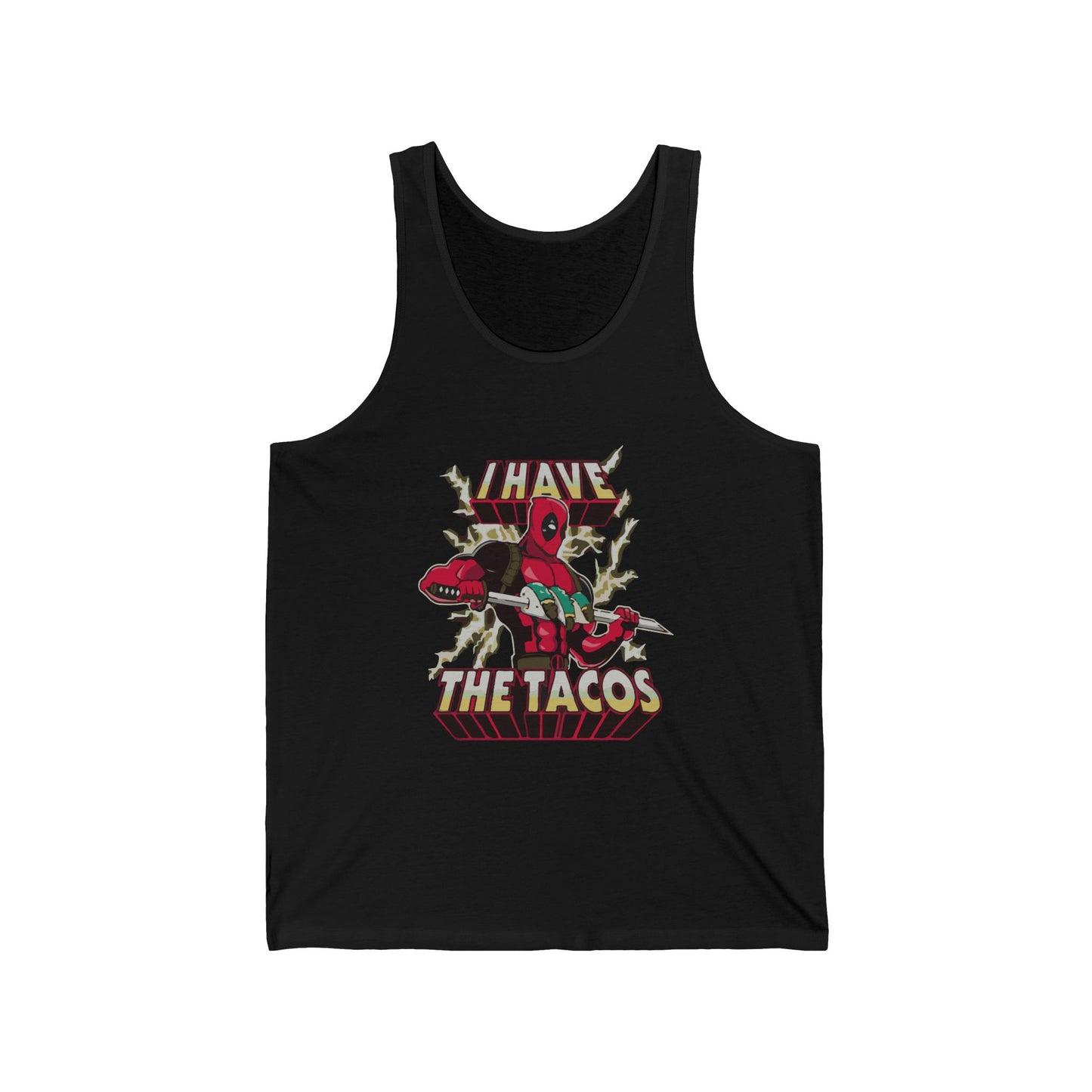 Funny T-Shirt - I Have The Tacos Unisex Jersey Tank Top