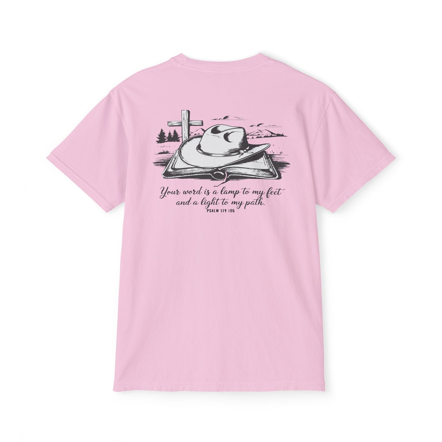 Unisex Pocket T-Shirt with Inspirational Quote - Perfect for Everyday Wear, Gift for Friends and Family, Spiritual Vibes, Summer Outing