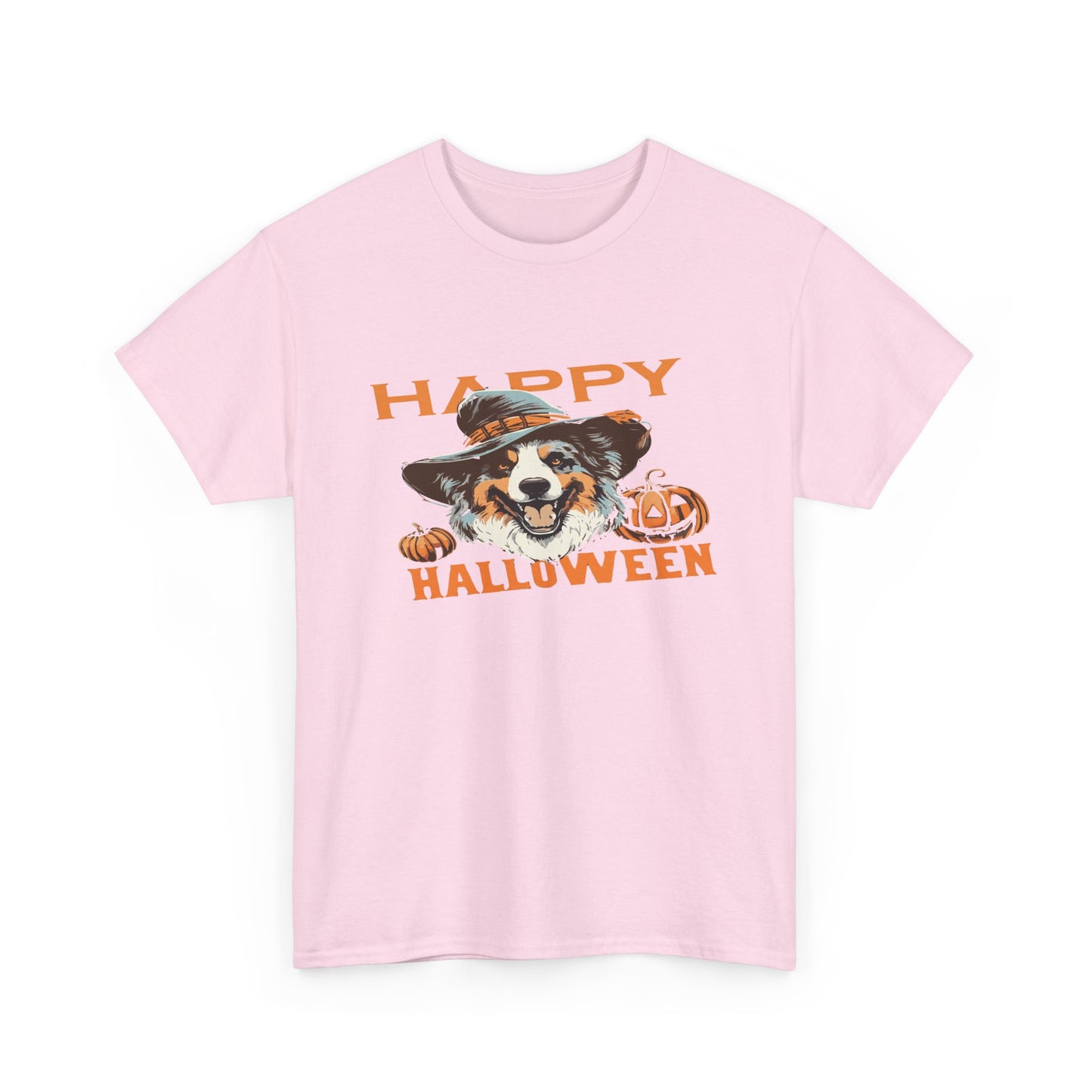 Halloween Dog Graphic Tee, Unisex T-Shirt, Spooky Pet Shirt, Fall Apparel, Trick or Treat Top