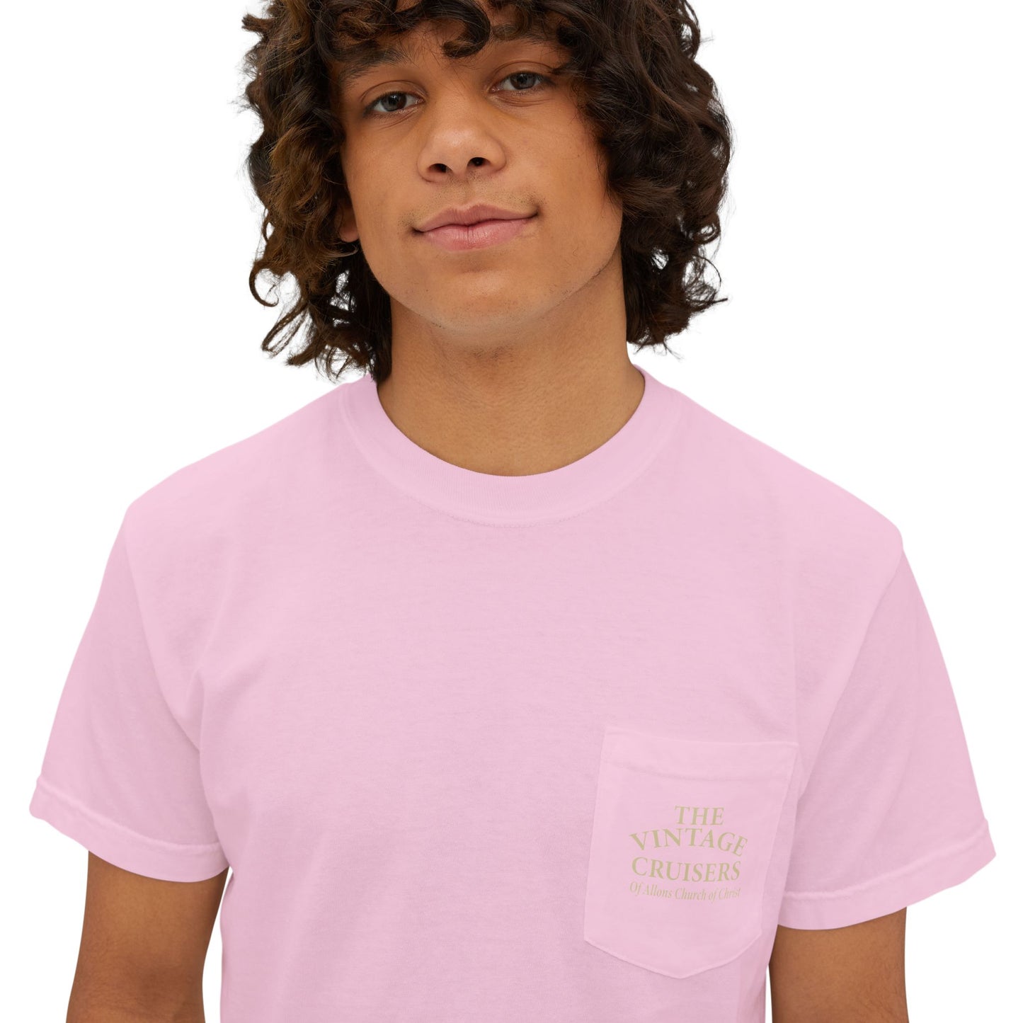 Vintage Allons church of Christ Cruise Pocket T-Shirt