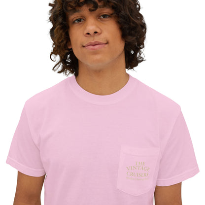 Vintage Allons church of Christ Cruise Pocket T-Shirt