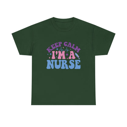 Nurse Appreciation Heavy Cotton Tee, Funny Nurse Gift, Medical Humor Shirt, Nurse Day Celebration Tee, Caregiver Outfit