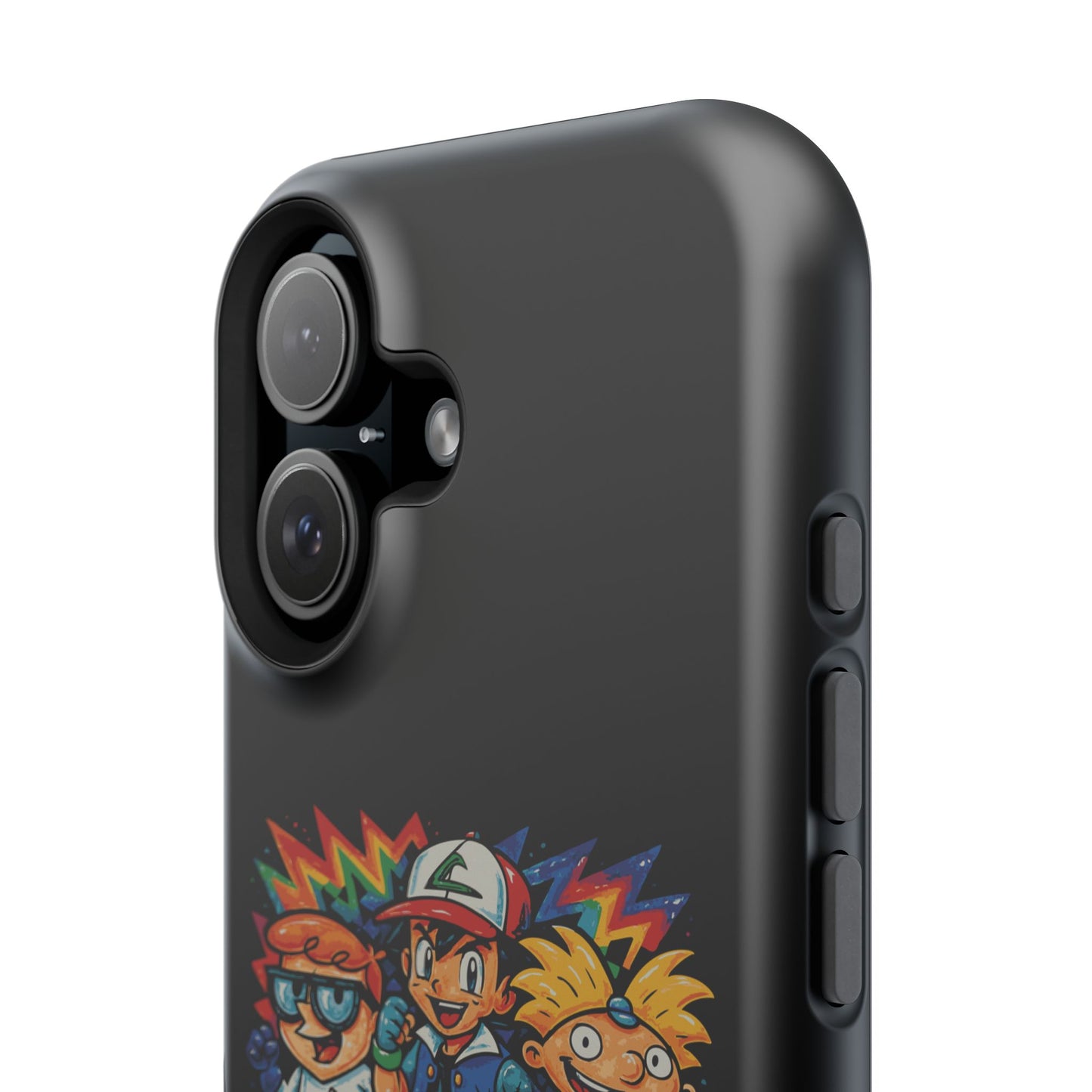 90s Crew Impact-Resistant Phone Case — Retro Cartoon Gamer Design