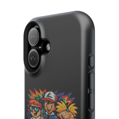 90s Crew Impact-Resistant Phone Case — Retro Cartoon Gamer Design