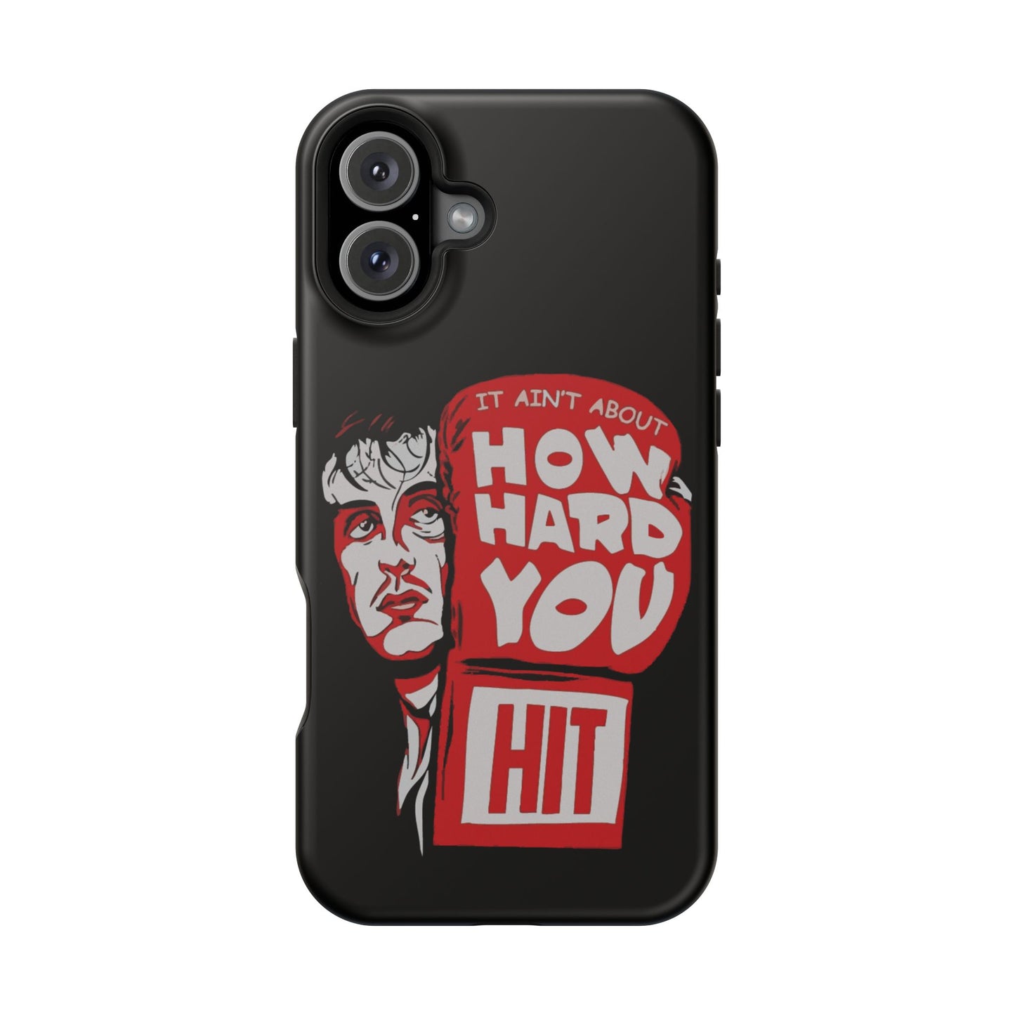 Impact-Resistant Phone Case, Rugged Smartphone Cover, Tough Phone Protection, Inspirational Gift, Motivational Tech Accessory