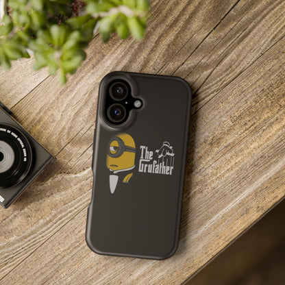 Magnetic Tough Cases: The Gruffather Phone Cover, Gift for Minions Fans, Unique Cell Phone Case, Durable Protective Case, Fun Cartoon Design