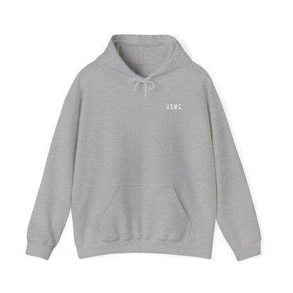 the Just shall Live by Faith Heavy Blend™ Hooded Sweatshirt