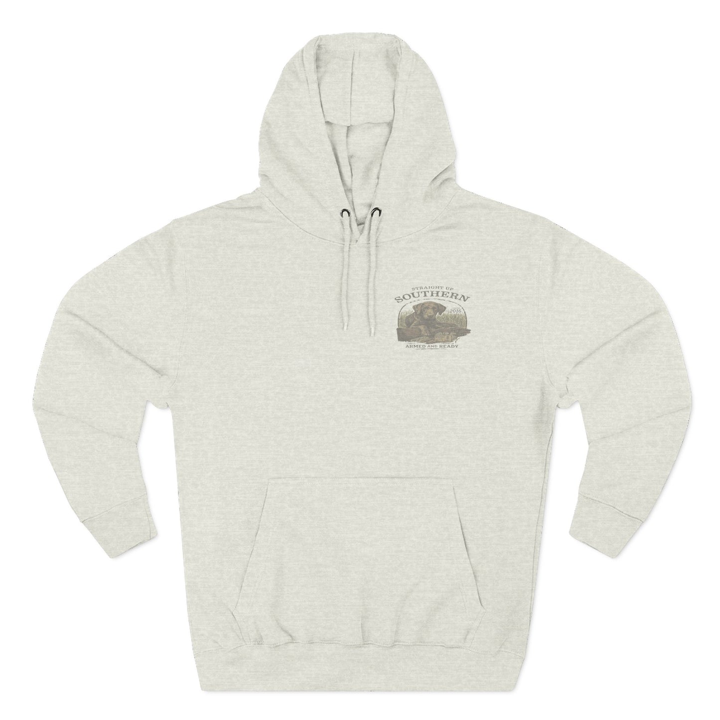 Southern Retriever Hoodie — 'Straight Up Southern' Graphic Pullover