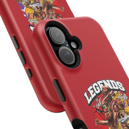 Legends Basketball Graphic Phone Case — Impact-Resistant iPhone Cover