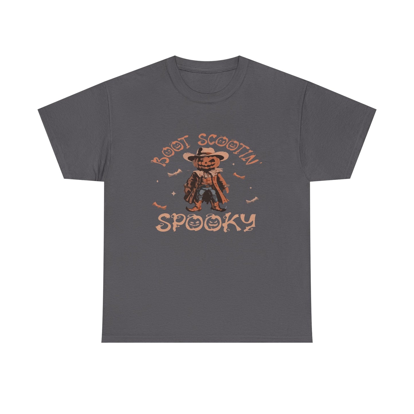 Spooky Cowboy Tee, Unisex Heavy Cotton T-Shirt, Halloween Costume, Fall Fashion, Fun Casual Wear, Gift for Friends, Boot Scootin' [...]