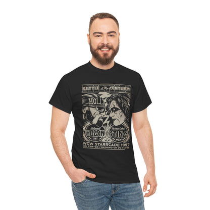 Vintage Wrestling Tee - Hulk vs Sting Retro Sports Nostalgia - Classic WCW Unisex Heavy Cotton Tee