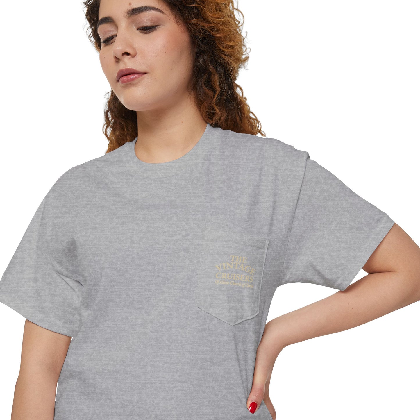 Retro Pocket Tee Allons Church of Christ Cruise 2025 Unisex T-Shirt