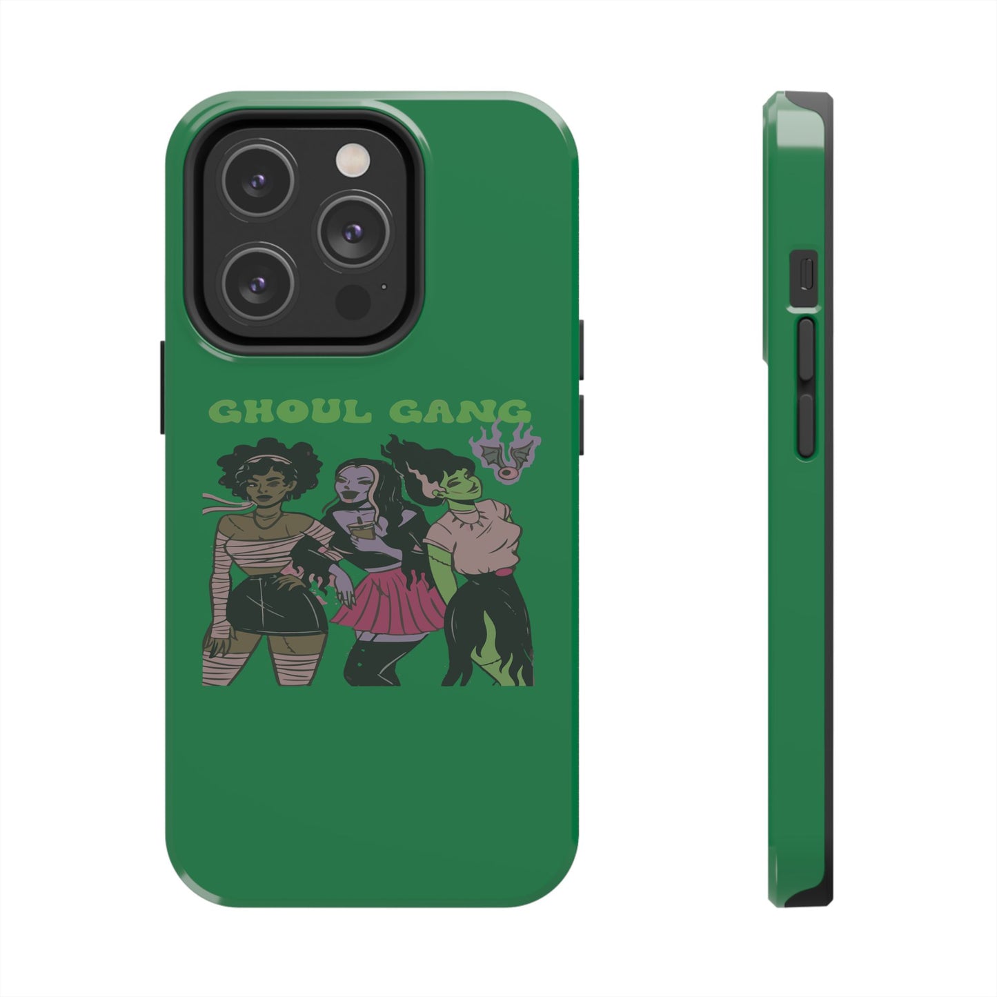 Ghoul Gang Tough Phone Case, Phone Accessory, Halloween Gift, Spooky Aesthetic, Durable Protection, Trendy Design