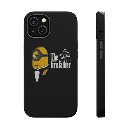 Magnetic Tough Cases: The Gruffather Phone Cover, Gift for Minions Fans, Unique Cell Phone Case, Durable Protective Case, Fun Cartoon Design