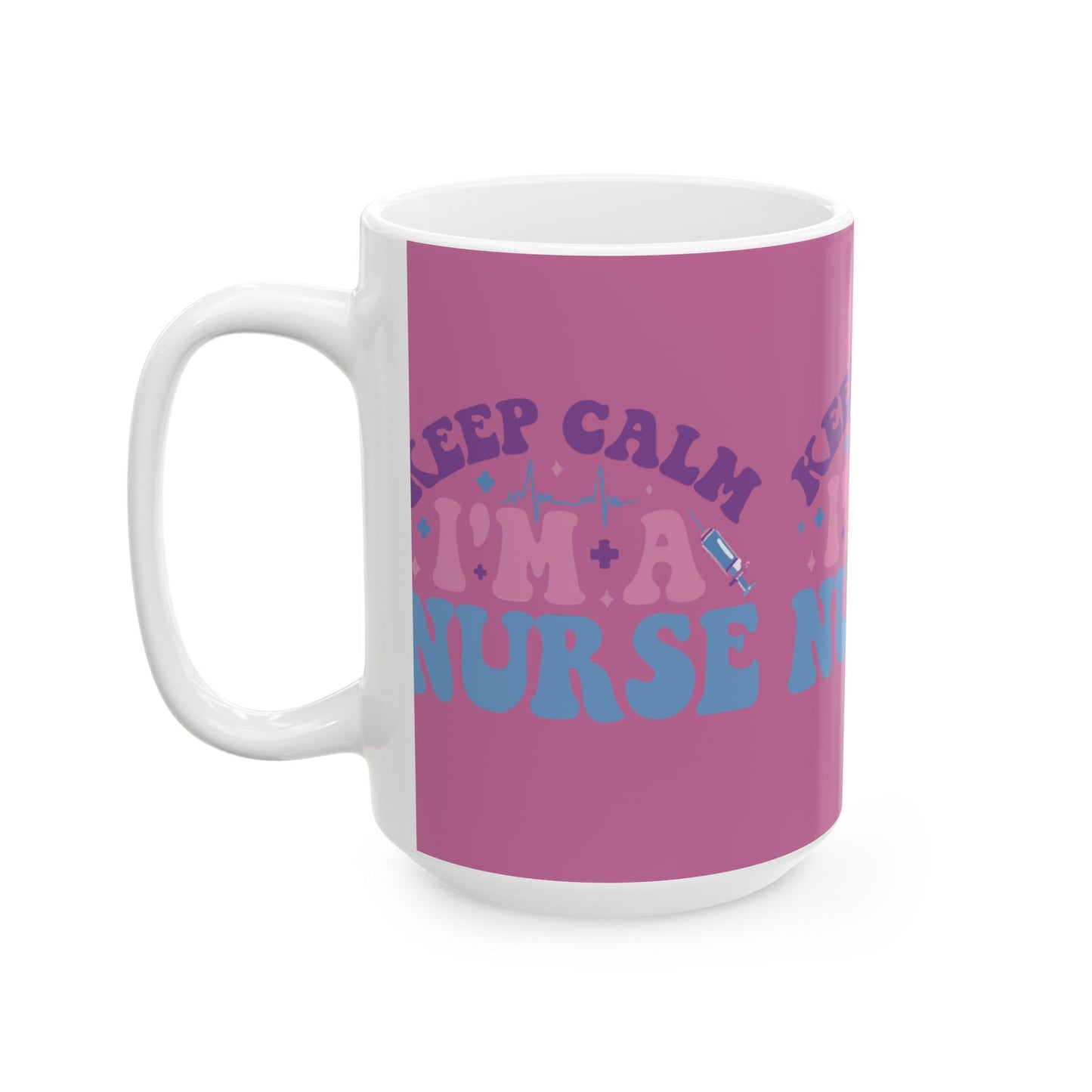 Nurse Humor Ceramic Mug - "Keep Calm I'm a Nurse" - Perfect Gift for Nurses, Healthcare Workers, Coffee Lovers, Nursing Graduates, [...]