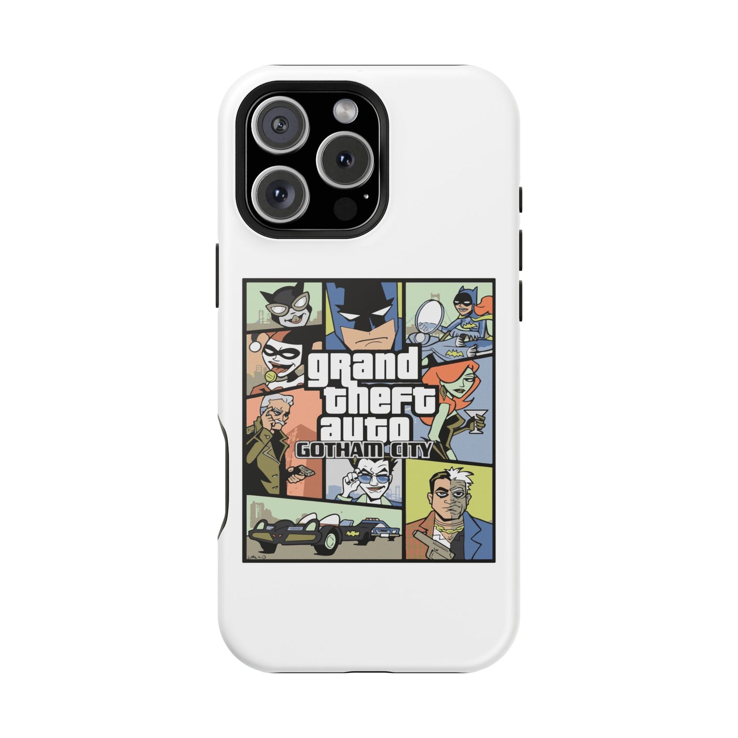 Grand Theft Auto Magnetic Tough Case, Gaming Phone Case, GTA Art Phone Cover, Gifts for Gamers, Cool Cell Phone Case
