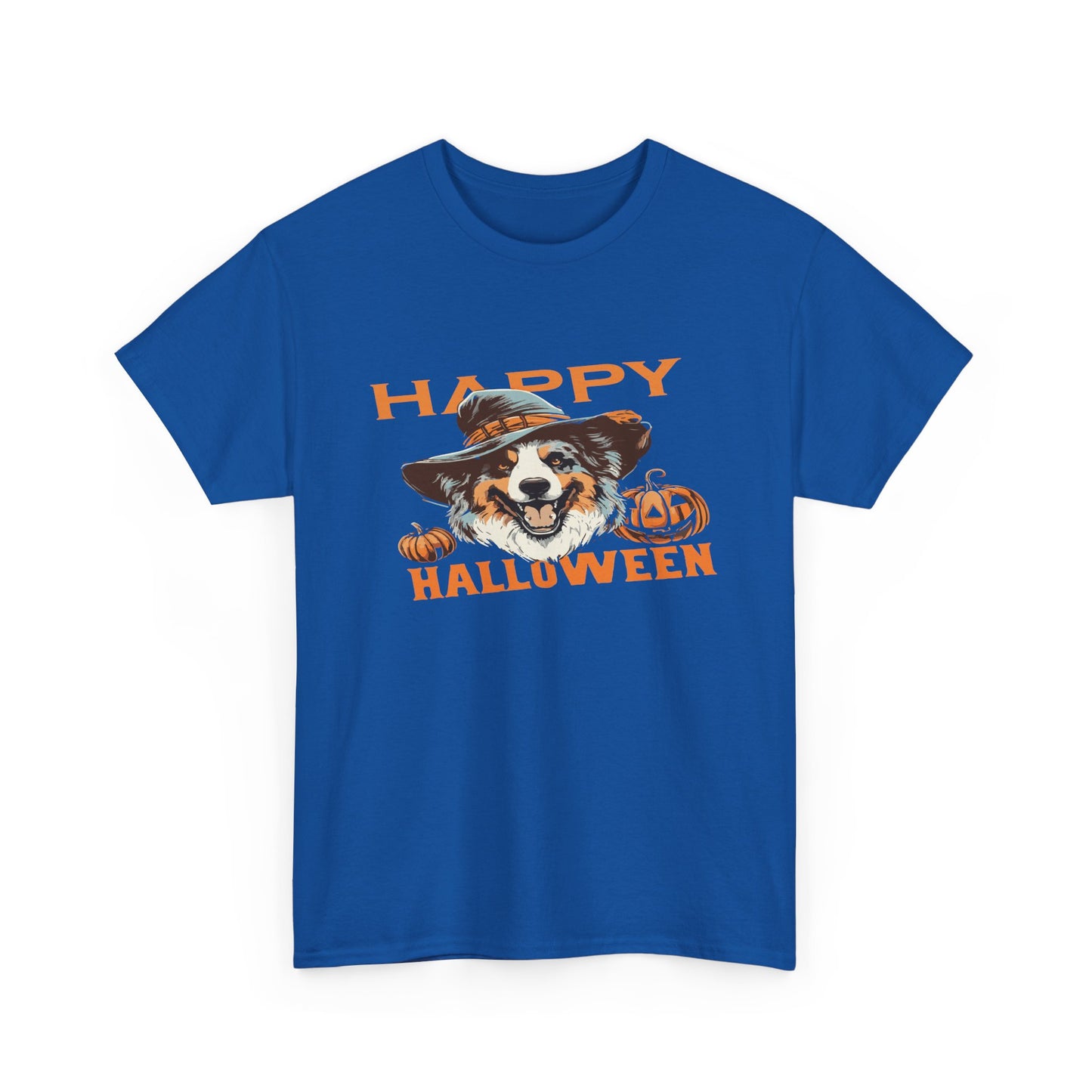 Halloween Dog Graphic Tee, Unisex T-Shirt, Spooky Pet Shirt, Fall Apparel, Trick or Treat Top