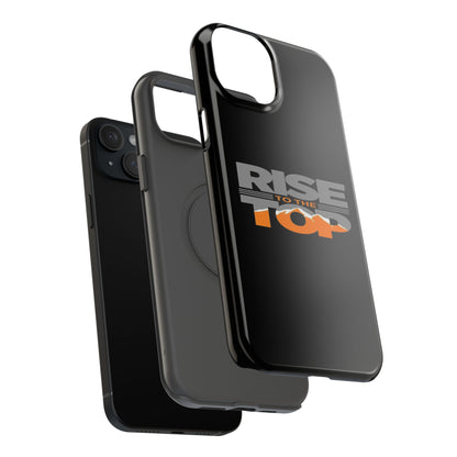 Impact-Resistant Phone Case - Rise to the Top, Durable Phone Cover, Gift for Motivational Quotes Lovers, Trendy Tech Accessories