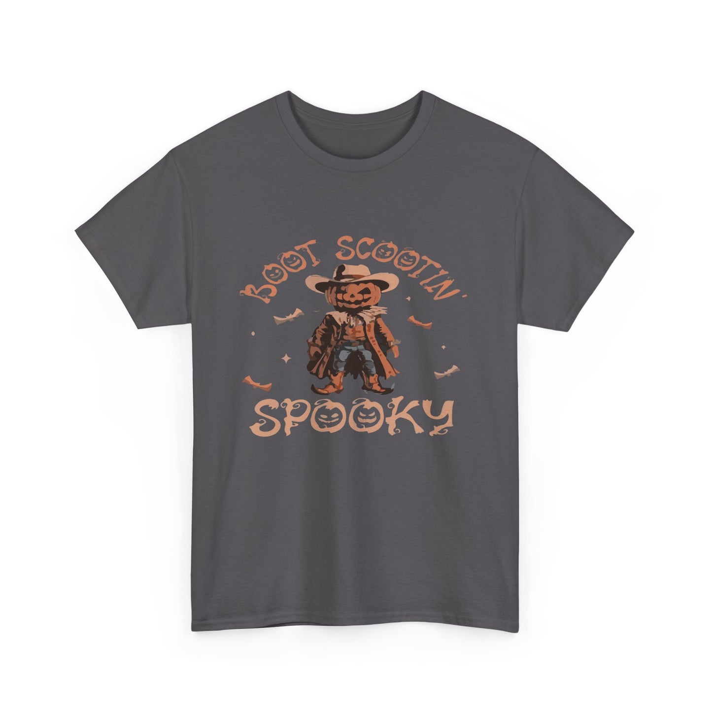 Spooky Cowboy Tee, Unisex Heavy Cotton T-Shirt, Halloween Costume, Fall Fashion, Fun Casual Wear, Gift for Friends, Boot Scootin' [...]