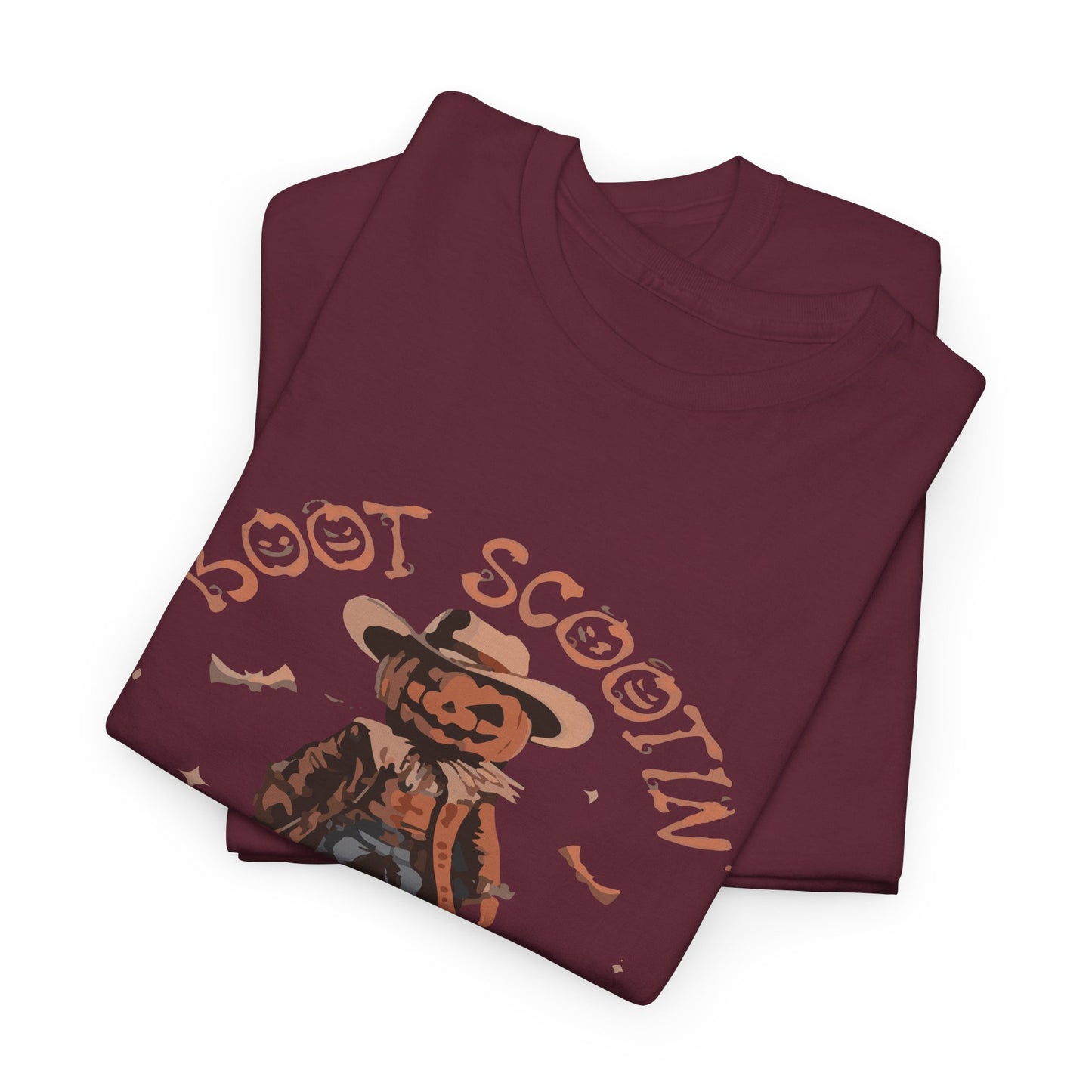 Spooky Cowboy Tee, Unisex Heavy Cotton T-Shirt, Halloween Costume, Fall Fashion, Fun Casual Wear, Gift for Friends, Boot Scootin' [...]