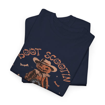 Spooky Cowboy Tee, Unisex Heavy Cotton T-Shirt, Halloween Costume, Fall Fashion, Fun Casual Wear, Gift for Friends, Boot Scootin' [...]