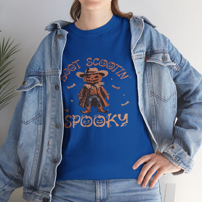 Spooky Cowboy Tee, Unisex Heavy Cotton T-Shirt, Halloween Costume, Fall Fashion, Fun Casual Wear, Gift for Friends, Boot Scootin' [...]