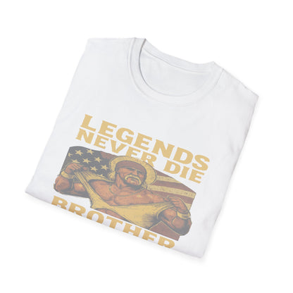 Legends Never Die Brother Memorial T-Shirt – Vintage Tribute Tee (1952–2023)