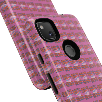 90s Vibe Phone Case, Retro Tough Cases, Gift for Nostalgia Lovers, Durable Phone Covers, 90s Themed Accessories