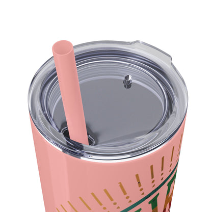 Nurse Skinny Tumbler, 20oz, Motivational Drinkware, Gift for Nurses, Summer Hydration, Nurse Appreciation Day