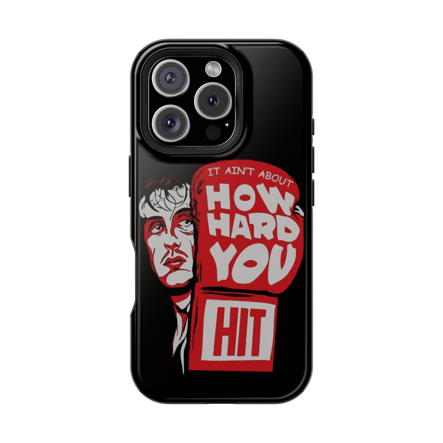 Impact-Resistant Phone Case, Rugged Smartphone Cover, Tough Phone Protection, Inspirational Gift, Motivational Tech Accessory