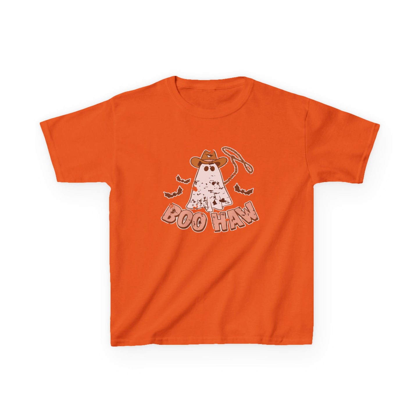 Boo Haunt Kids Tee, Halloween Shirt, Ghost Costume T-Shirt, Fun Kids Apparel, Spooky Party Outfit