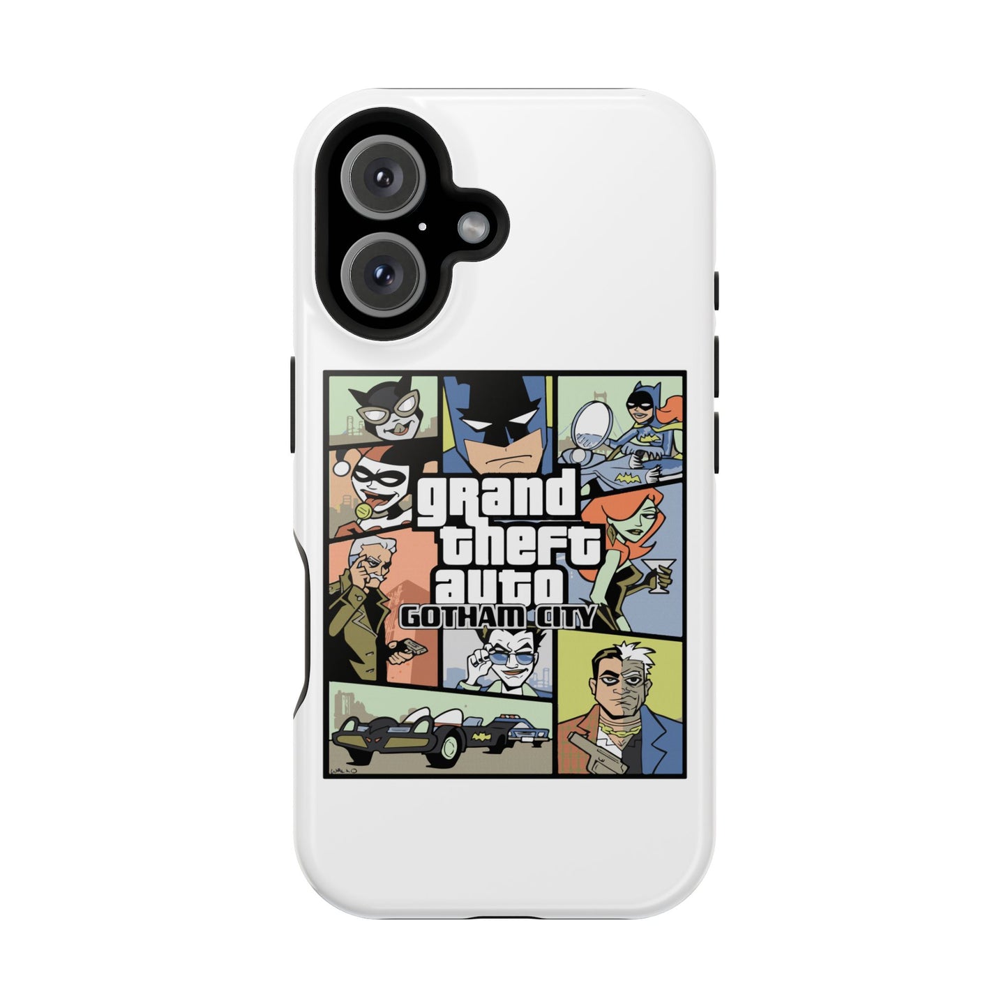 Grand Theft Auto Magnetic Tough Case, Gaming Phone Case, GTA Art Phone Cover, Gifts for Gamers, Cool Cell Phone Case