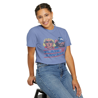 Retro Wrestling Fan T-Shirt, Unisex Graphic Tee, Flair Savage Shirt, Sports Fan Apparel, Vintage Style Gift