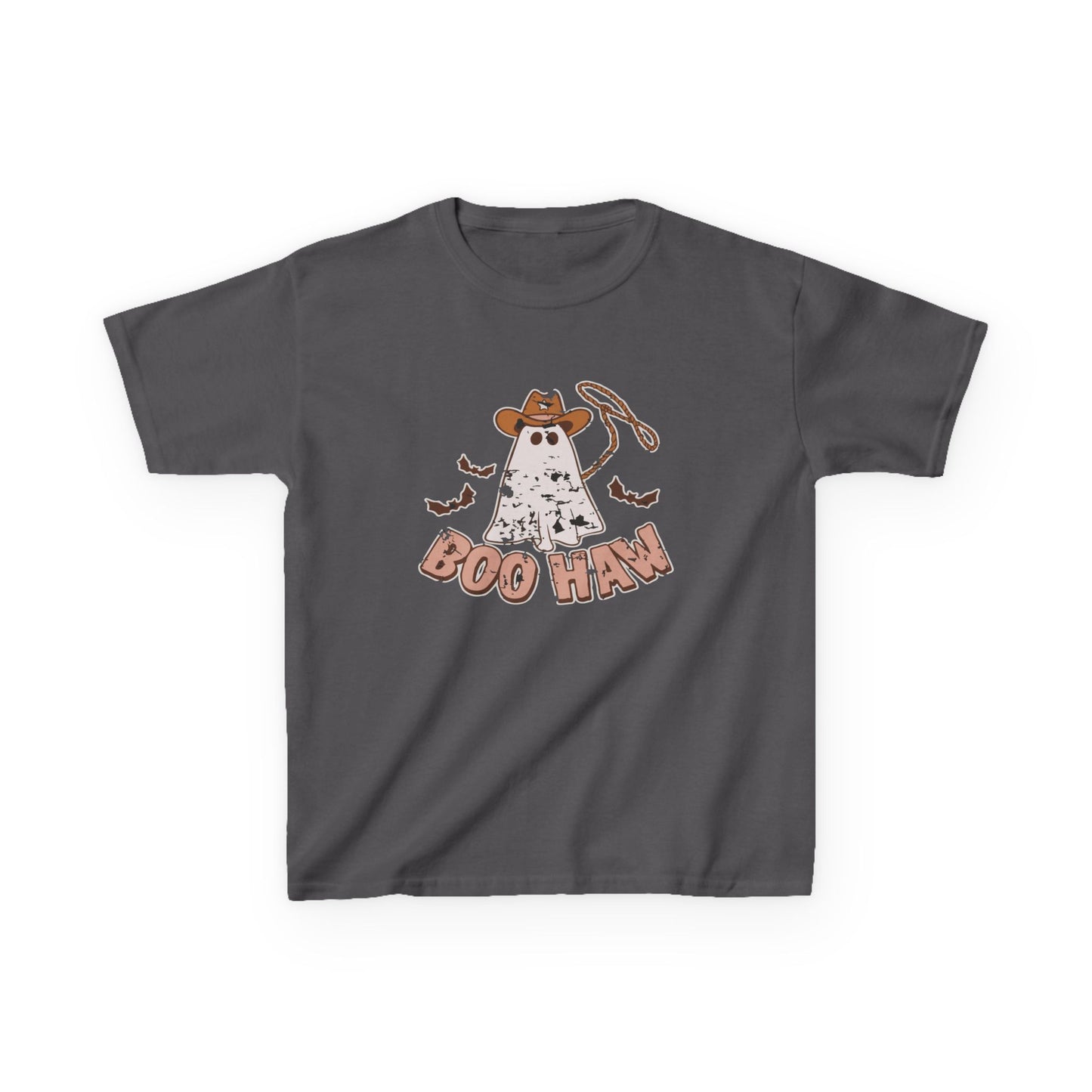 Boo Haunt Kids Tee, Halloween Shirt, Ghost Costume T-Shirt, Fun Kids Apparel, Spooky Party Outfit
