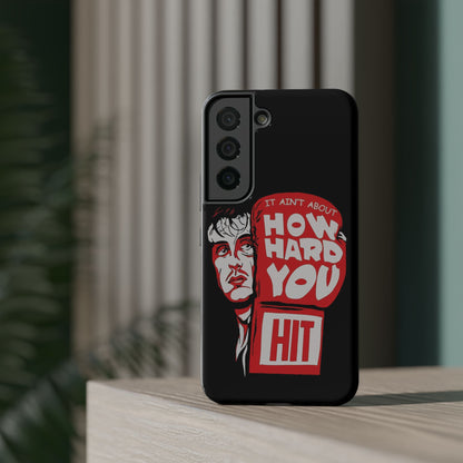 Impact-Resistant Phone Case, Rugged Smartphone Cover, Tough Phone Protection, Inspirational Gift, Motivational Tech Accessory